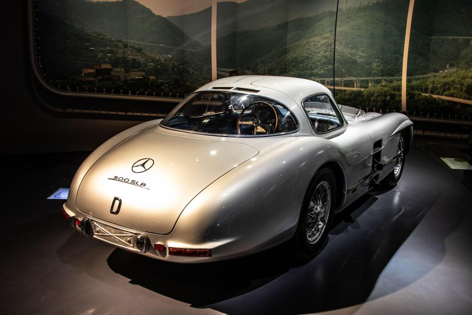 The Mercedes-Benz Silver Arrow 300 SLR Uhlenhaut Coupe has reportedly sold for £115million