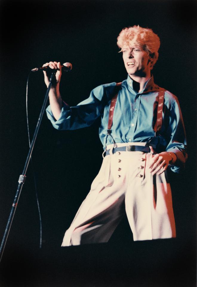 But Harry may well have been paying tribute to Starman singer David Bowie