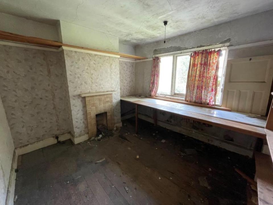 The house is well in need of refurbishment but could be a long-term investment