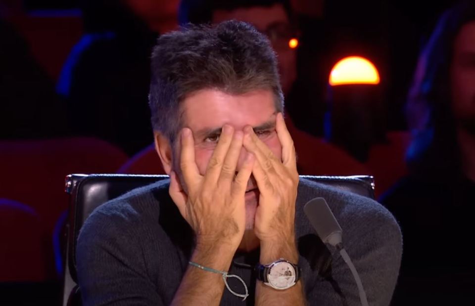 Simon Cowell appeared to squirm throughout Pete's act but he claims it wasn't that way on the show