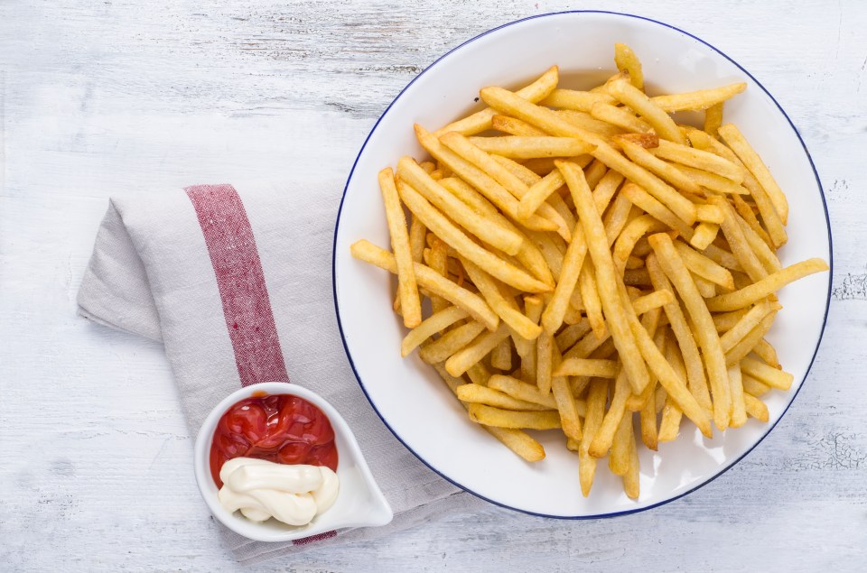 Brits have also had their say on the best condiment for chips - with some bizarre results