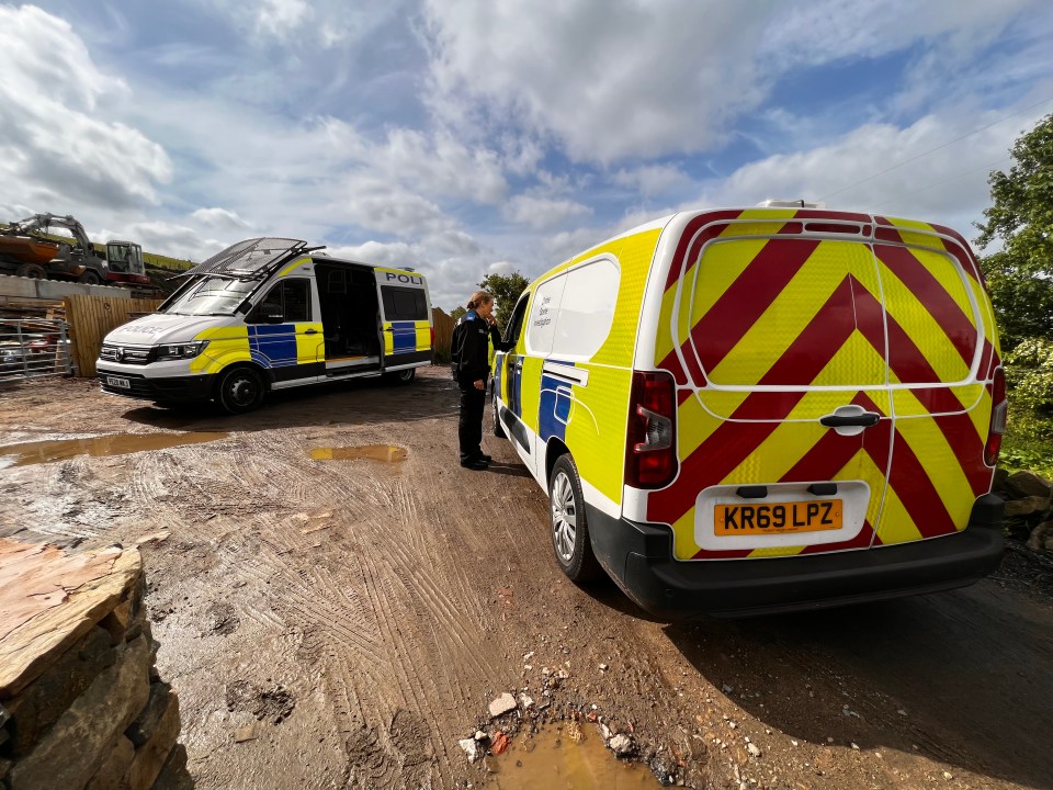 Daniel John Twigg, three, was killed in Milnrow, Rochdale, on Sunday afternoon