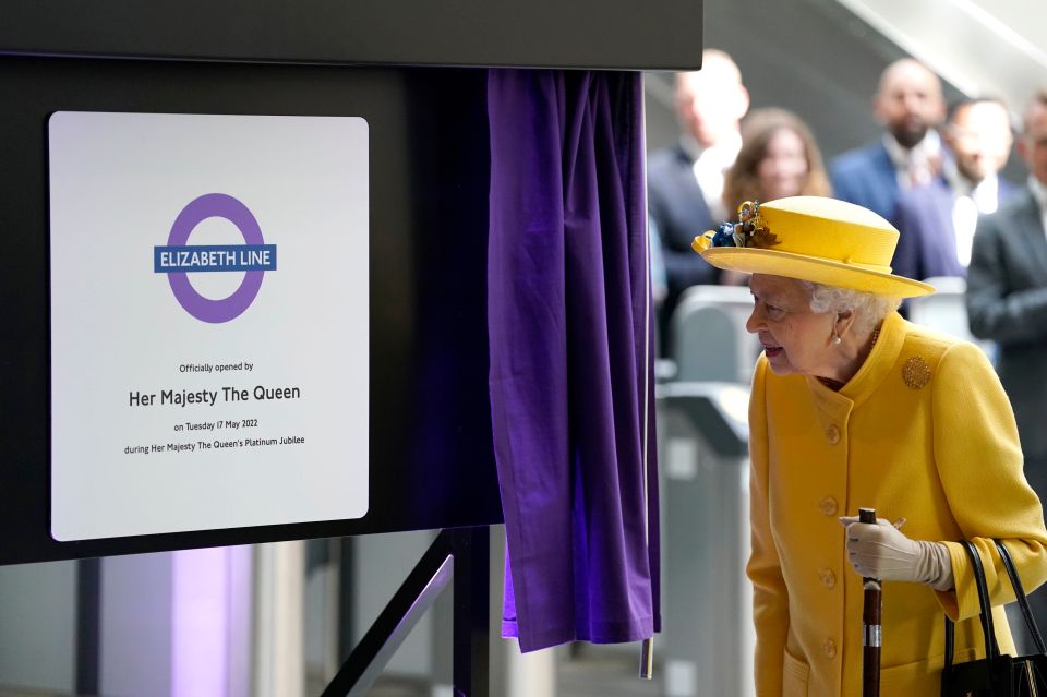 She unveiled a plaque as she marked the official opening of the line