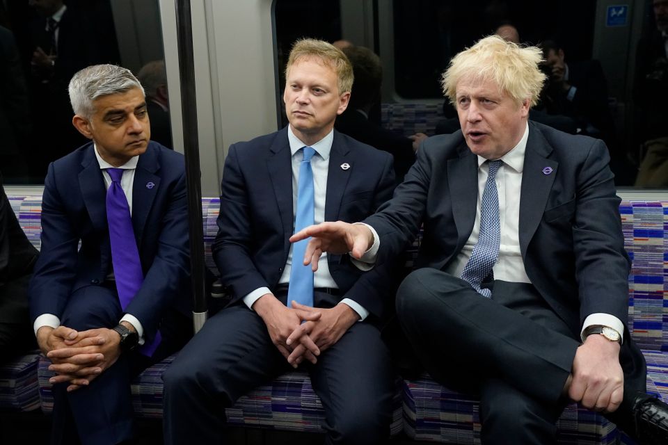 Mayor of London Sadiq Khan, Transport Secretary Grant Shapps and Prime Minister Boris Johnson joined The Queen on the opening of the network