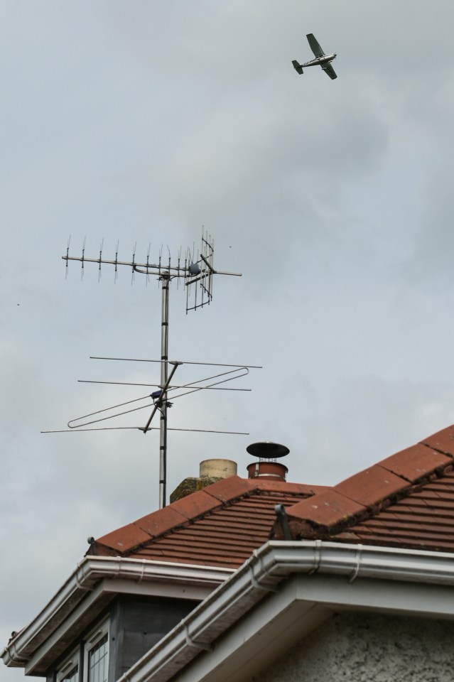 Residents reported planes flying so low their windows rattle