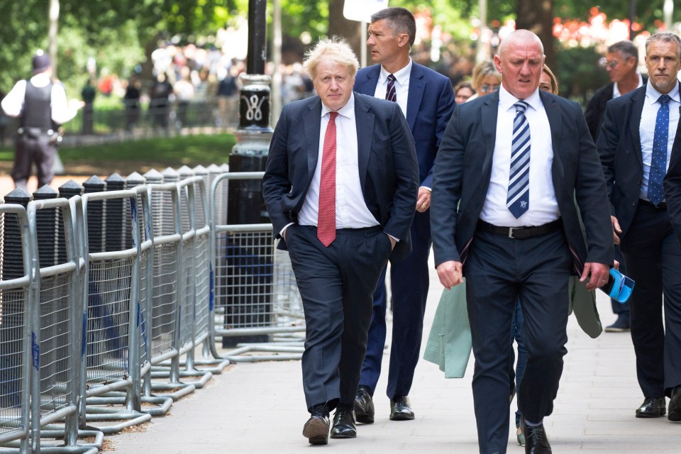 Boris Johnson was branded a 'lucky general' after avoiding any further Partygate fines