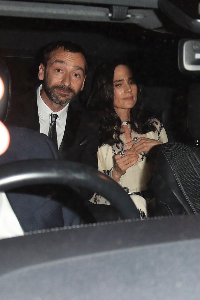 Charlie Condou and Jennifer Connelly left the Top Gun Maverick after-show together