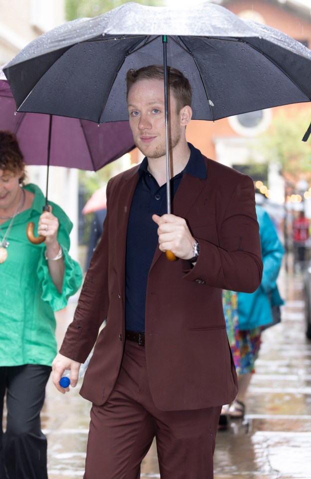 Helen's Peaky Blinders co-star Joe Cole was seen entering