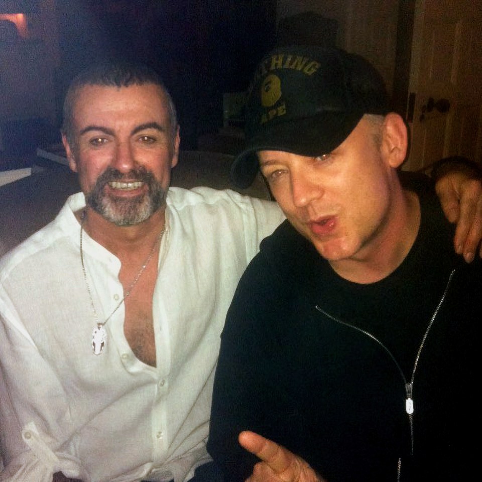 Tony is close pals with Eighties legend Boy George