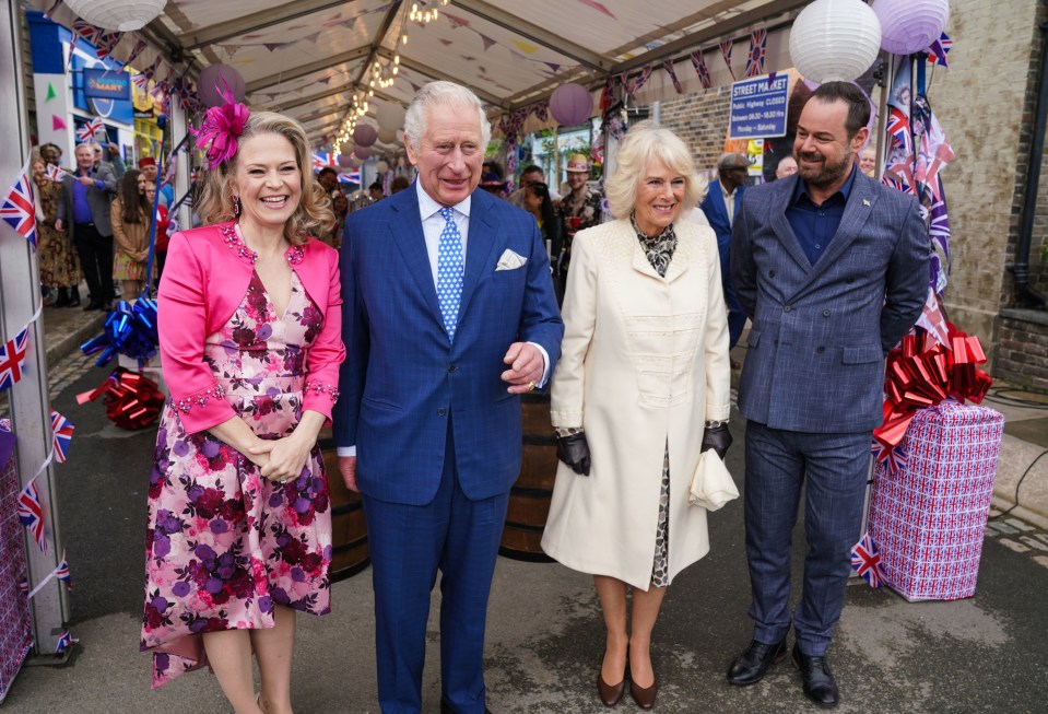 Prince Charles and Camilla are coming to Albert Square