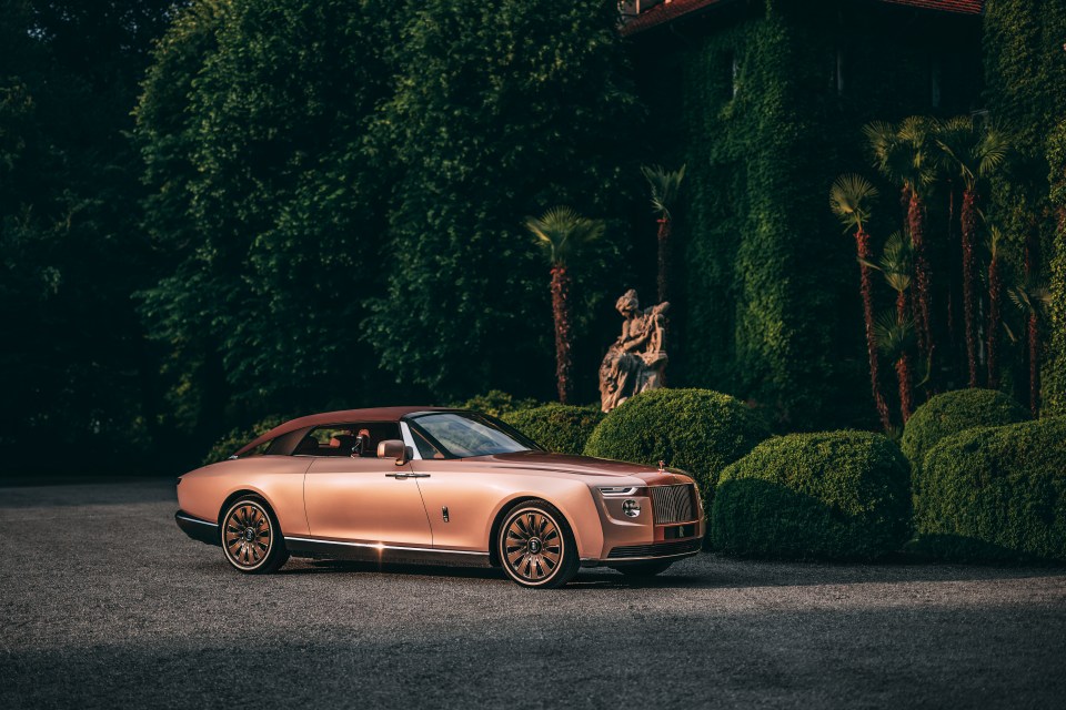 The bespoke Rolls Royce is now one of the most expensive cars in the world