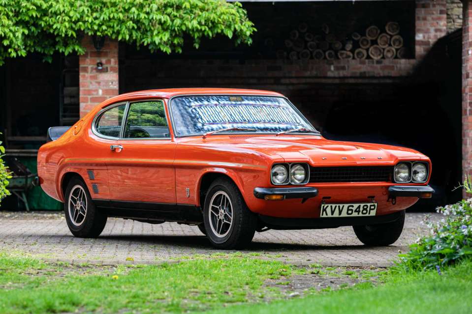 This one-of-a-kind Ford Capri is set to fetch £60,000 at auction after it was bought for just £1,500