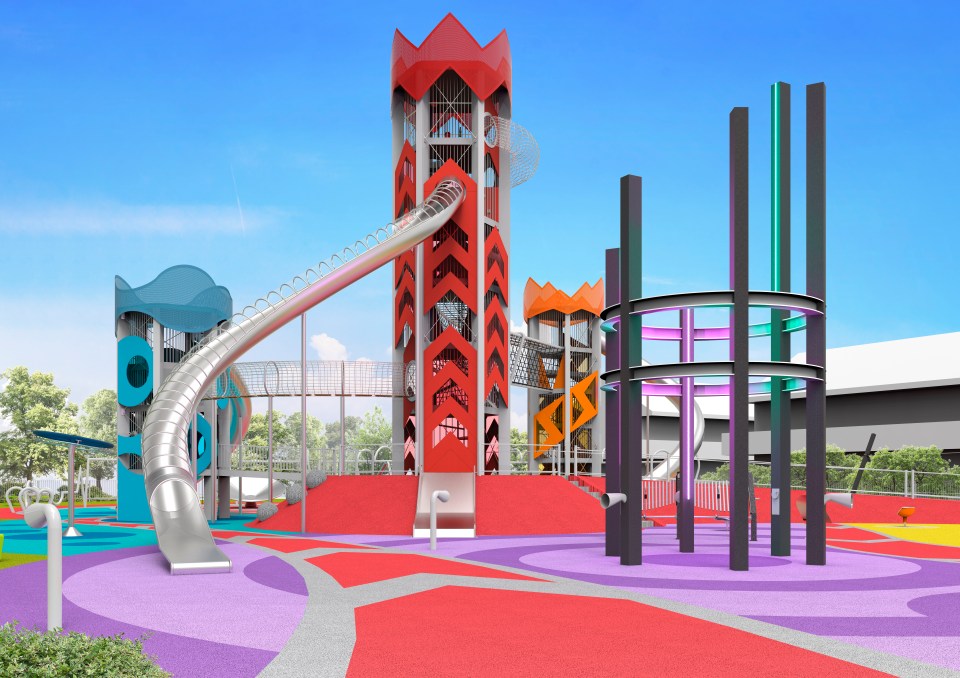 A new £2.5million playground is opening at Butlin's next year