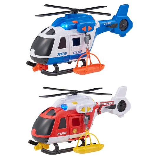 Become a helicopter pilot for the ambulance or fire department. Tesco Toys