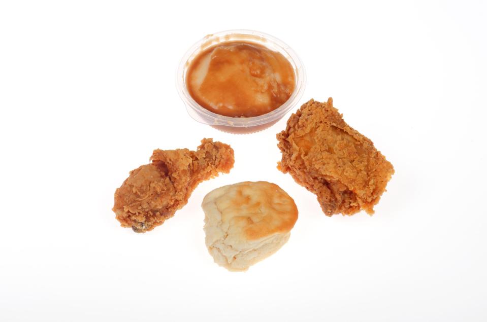 A million and a half pots of gravy are sold in KFC a week, and the show reveals how it is made