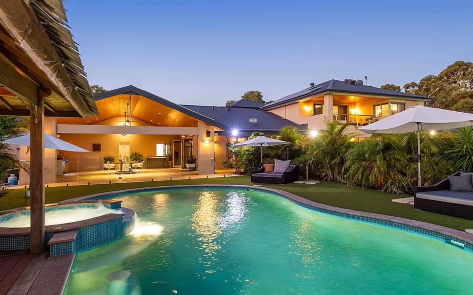 The Parkes bought a $3.2million mansion with their lottery winnings