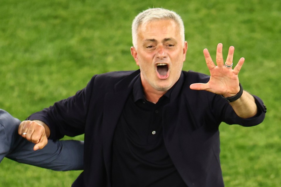 Mourinho has now won five European trophies