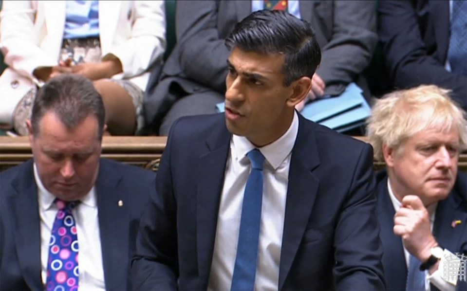 Rishi Sunak makes a statement on the cost of living crisis in the House of Commons