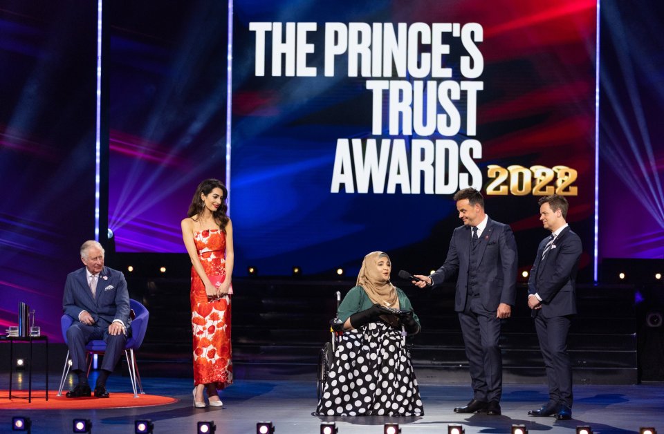 Viewers were incredibly moved by the Prince's Trust Awards