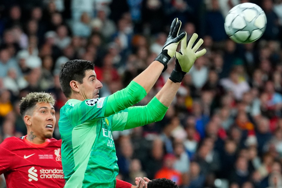 Thibaut Courtois produced a masterclass performance as Real Madrid beat Liverpool to win the Champions League