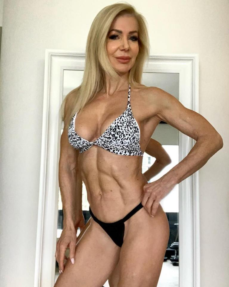 The superfit gran beieves you are never too old for a bikini