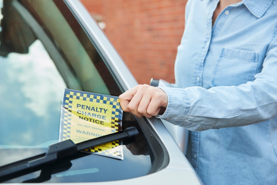 The driver received a £60 fine despite forking out for a parking bay in advance