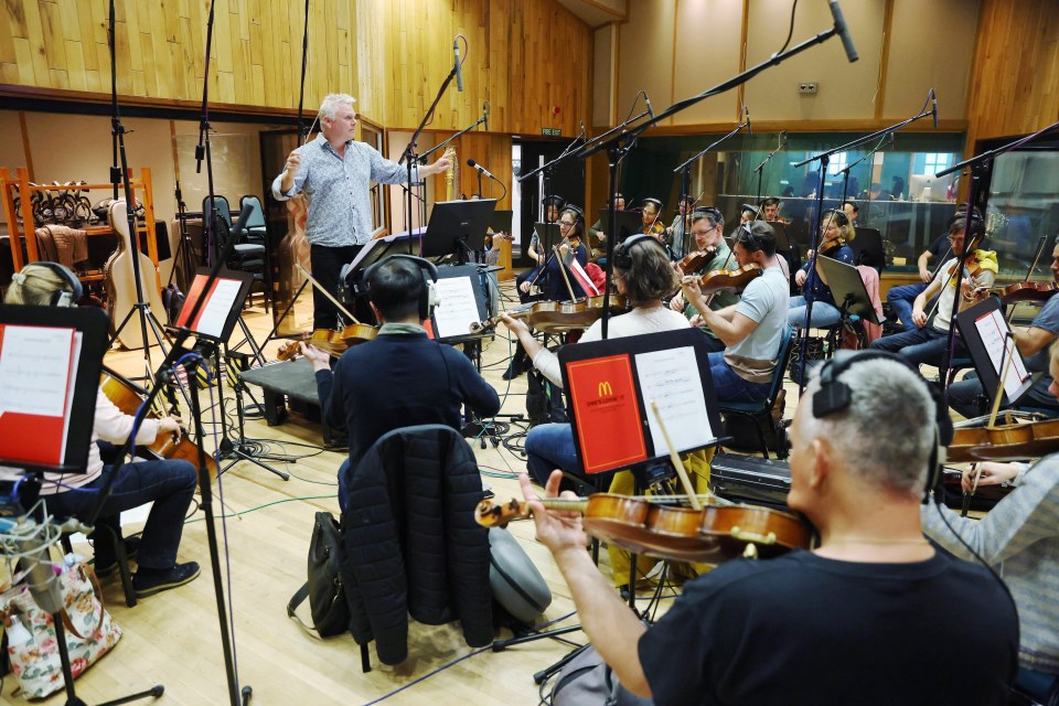 The Royal Philharmonic Orchestra recorded a regal version of I'm Lovin' It