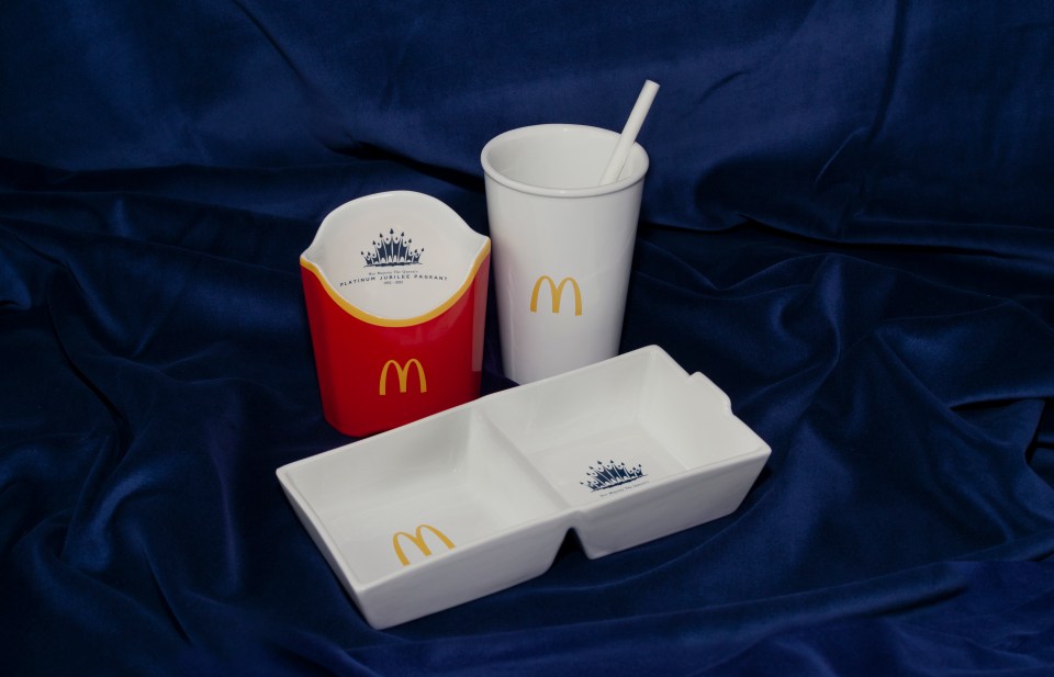 China versions of the famous McDonald's packaging are available to win