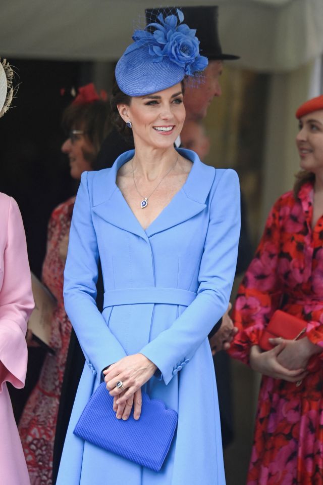 Duchess of Cambridge departs following the Order of the Garter Service at St. Georgesâs Chapel, Windsor Castle