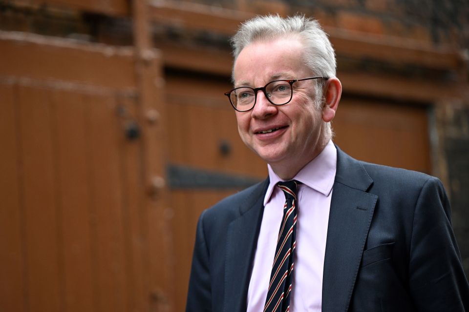 Michael Gove has backed plans to move the House of Lords to Stoke