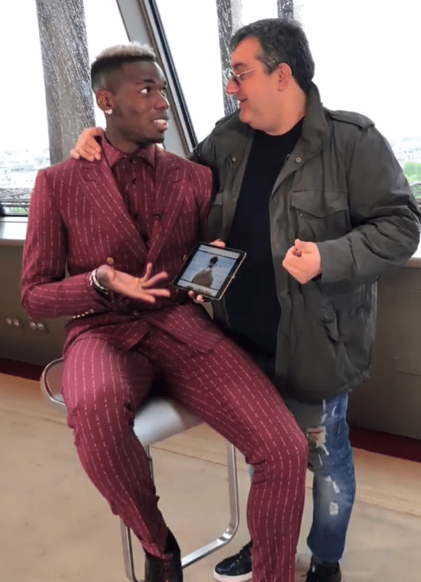 Mino Raiola represented Paul Pogba among other high-profile clients