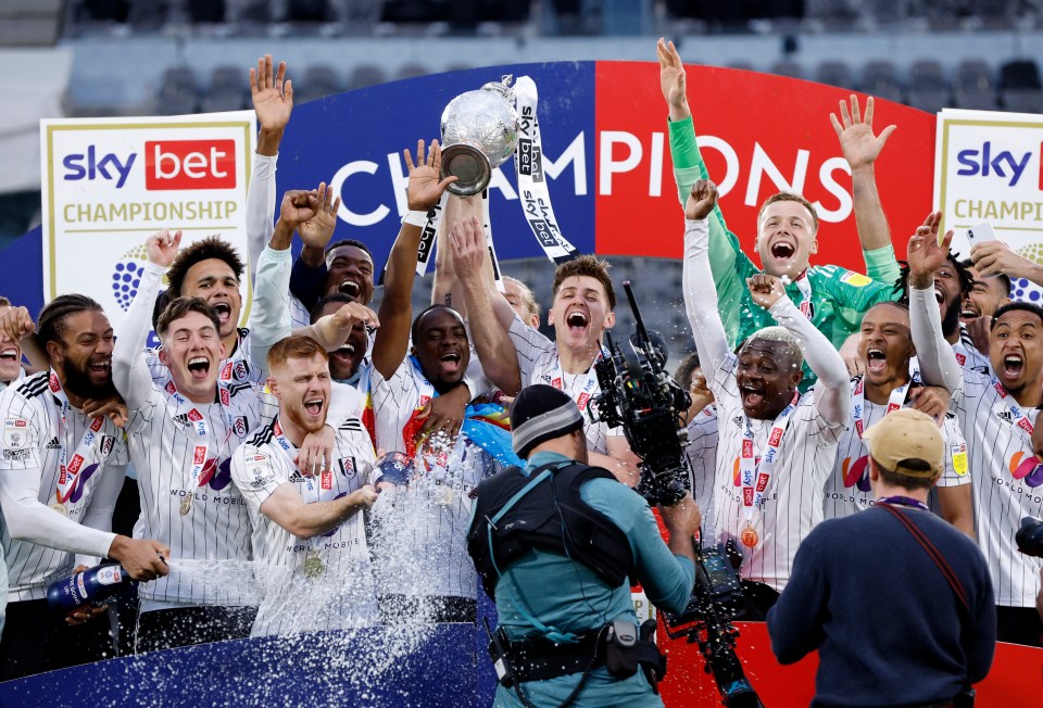 Cairney lifted the Championship trophy