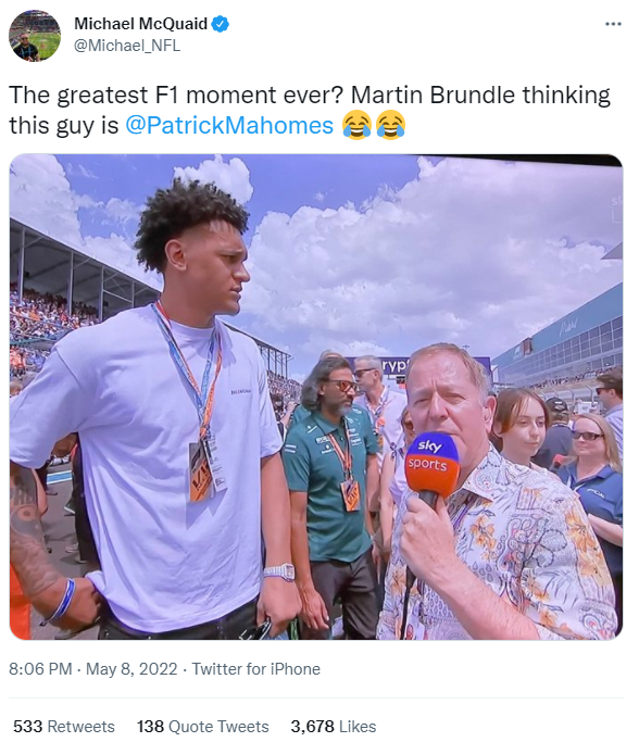 Fans can't get over this hilarious mistake by Brundle