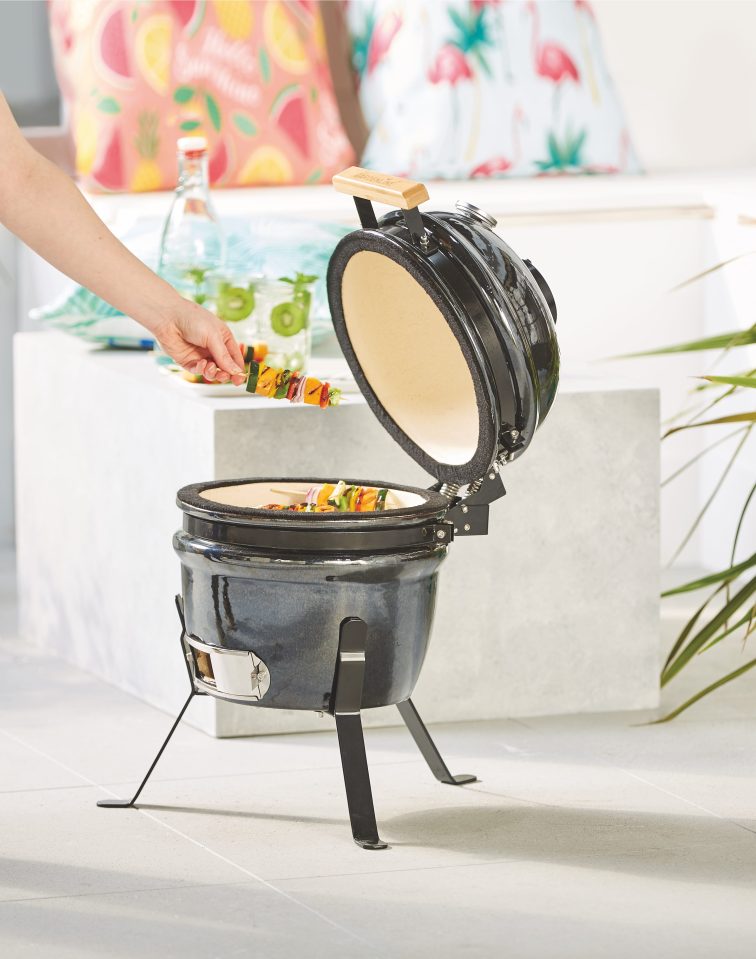 Aldi's popular Kamado Ceramic Egg is back in a smaller size!