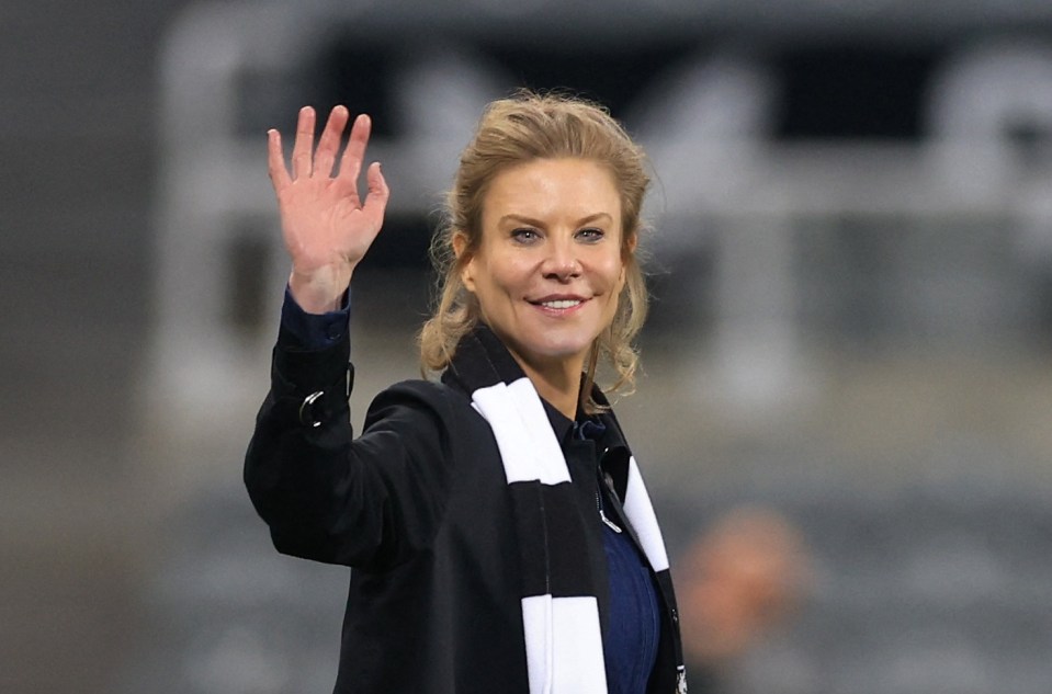 Amanda Staveley took over Newcastle along with the Saudis in October