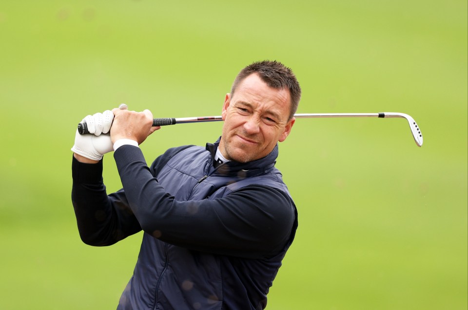 Chelsea legend John Terry, a keen golfer himself, liked the post