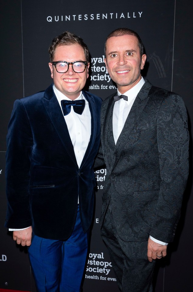 Alan Carr and his jailed ex Paul Drayton reunited for a Eurovision party