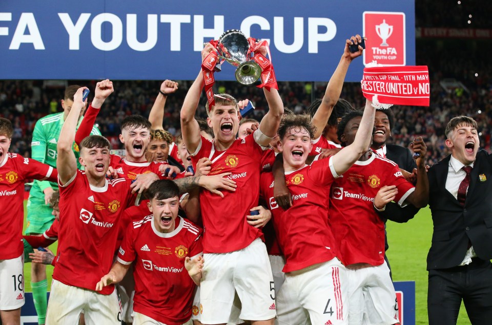 Man Utd lifted the FA Youth Cup for the 11th time in their history