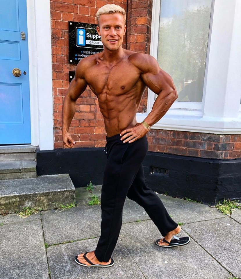 Harley surprised fans when he took up bodybuilding