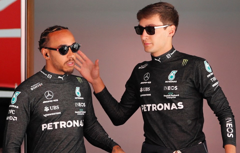 George Russell believes Lewis Hamilton will soon be back to his best