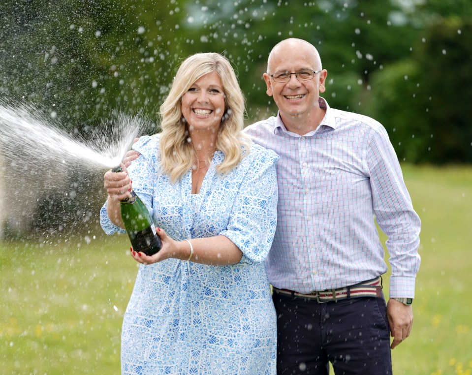 The couple went public yesterday after becoming Britain’s biggest EuroMillions winners