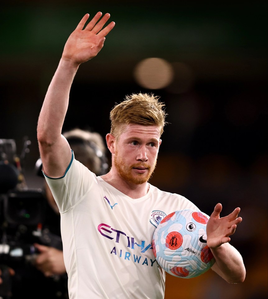 Kevin De Bruyne could win the Player of the Season award for a second time