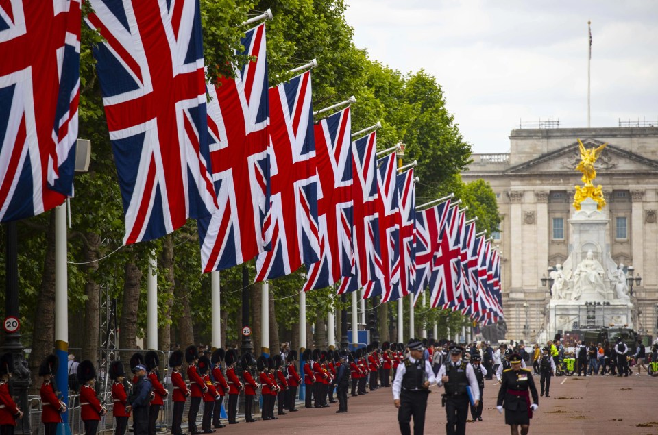 The Queen's Platinum Jubilee will be celebrates on June 3, 2022