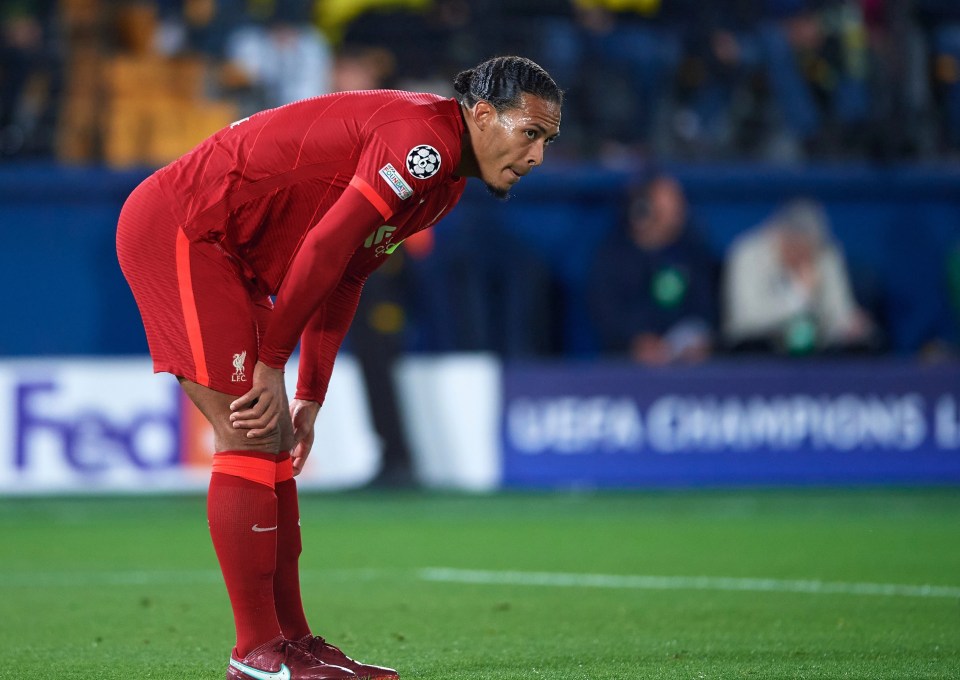 Van Dijk reacts to his side's horror first-half