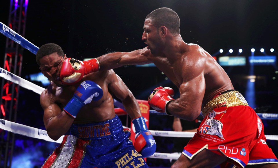 Kell Brook outpointed Shawn Porter in 2014 to become IBF welterweight champion