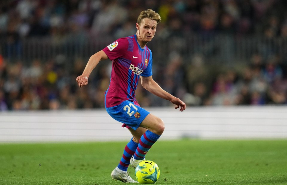 Frenkie de Jong doesn't seem keen on a move to the Red Devils