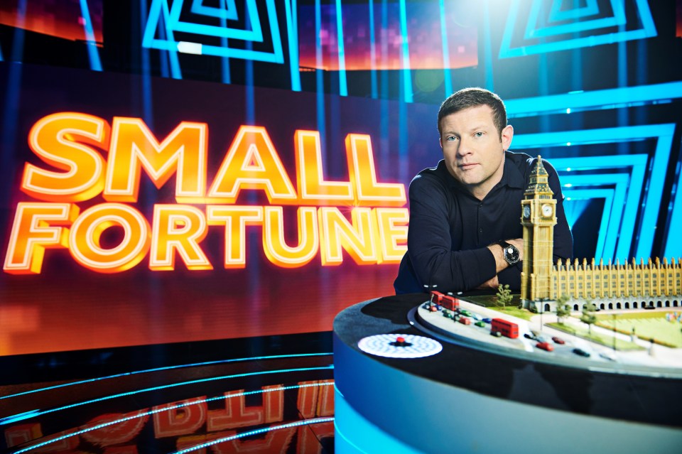 Dermot O'Leary hosted Small Fortune in 2019