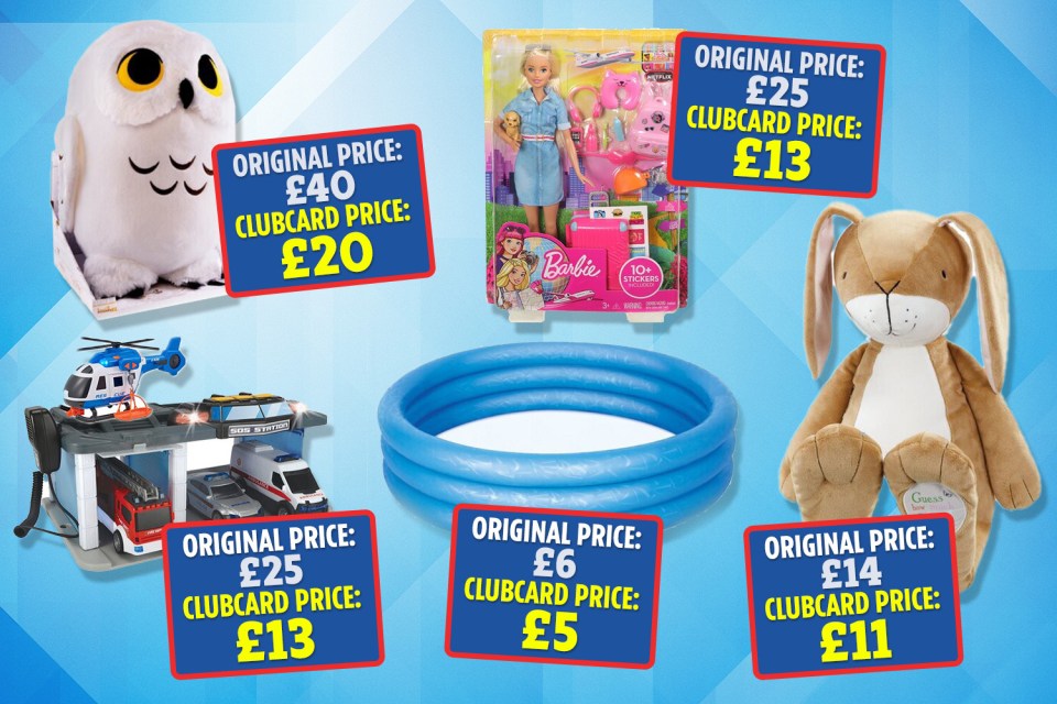 If you have a Tesco Clubcard you can get these items at a hefty discount.