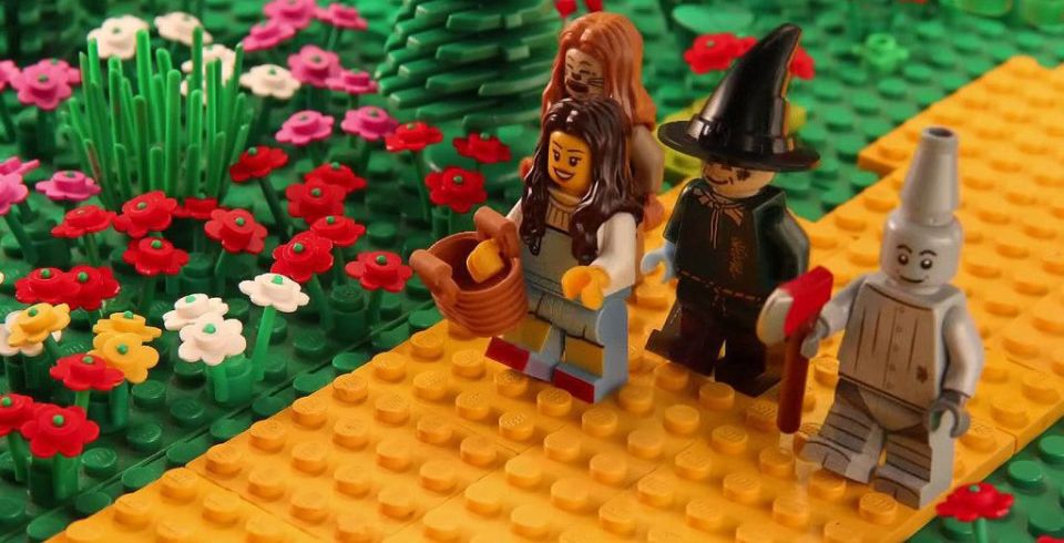 D: FOLLOW THE YELLOW (TOY) BRICK ROAD . . . witch classic 1939 Hollywood musical features a cowardly lion?