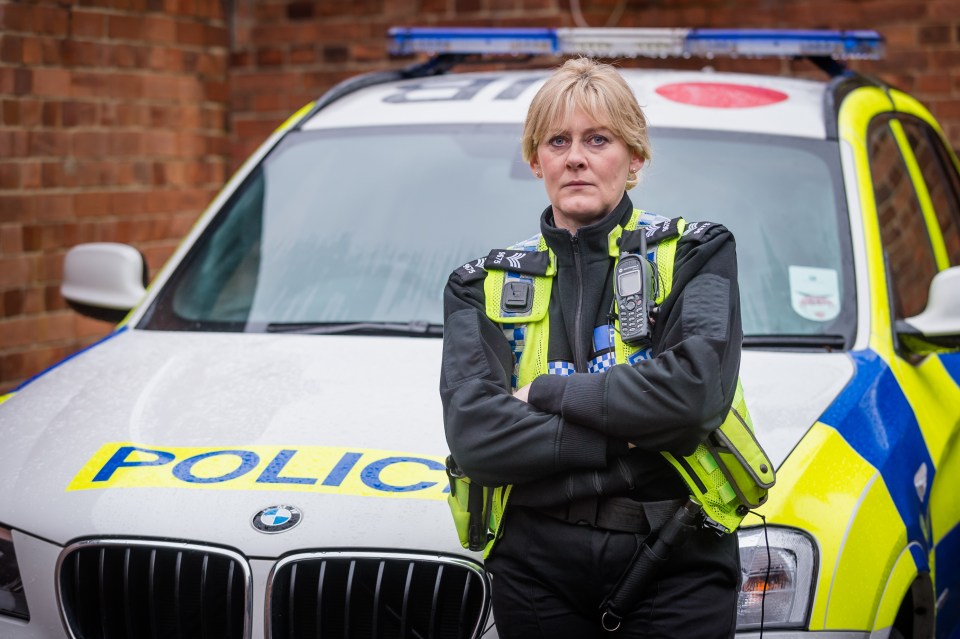 Sarah Lancashire in BBC One's Happy Valley